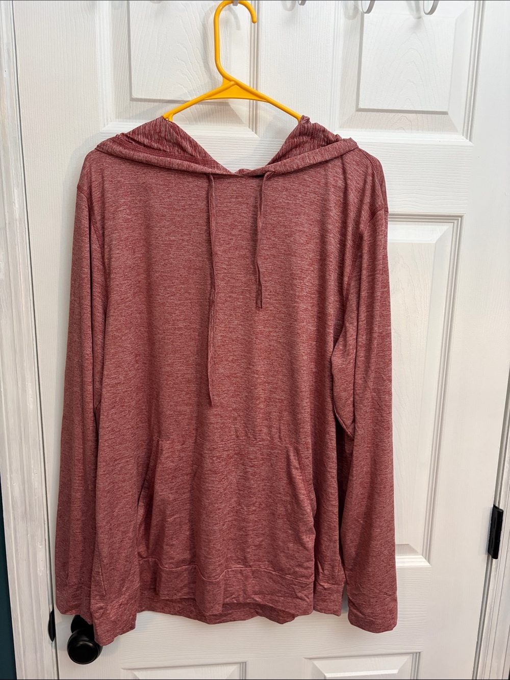 32 Degrees Red Heathered Lightweight Hoodie
